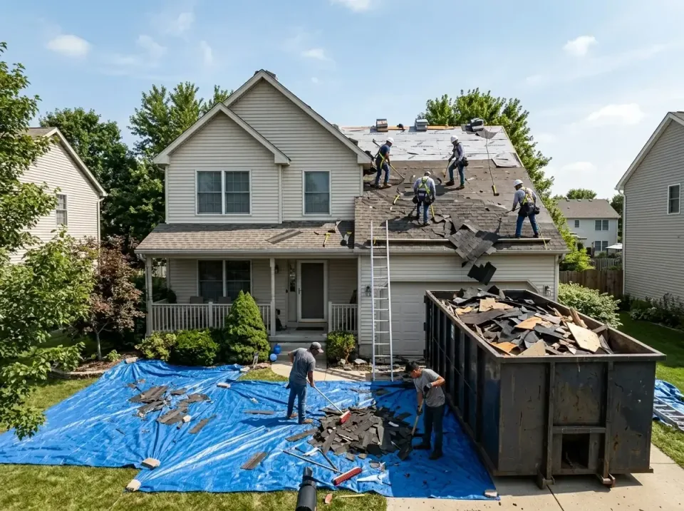 roof-replacement-debris-remova-004 — frequently asked questions, Cheapest Dumpster Rentals in Overlea, MD